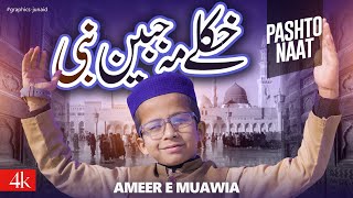 خکلے مہ جبین نبیؐ Khkulay Dil Ruba Nabi  2024 Ameer Muavia Mashom  Latest pashto HD Kalam Naat [upl. by Michale]