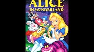 Digitized opening to Alice In Wonderland 1995 VHS UK [upl. by Susej]