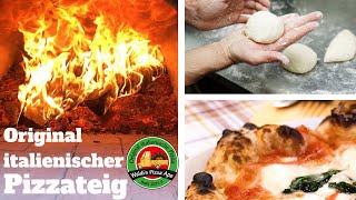 Italienischer Pizzateig mit Biga Anleitung [upl. by Annoda]