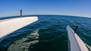 Catamarano V1R della Bimare ad Alba Adriatica  Abruzzo [upl. by Tiertza942]