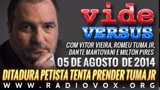 ROMEU TUMA JR  05 AGOSTO 2014  VIDEVERSUS NA WWWRADIOVOXORG [upl. by Wartow]