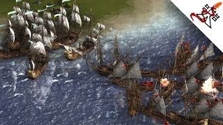 Cossacks 3  6P FFA INSANE NAVAL BATTLES amp INVASIONS  Multiplayer Gameplay [upl. by Bracci456]