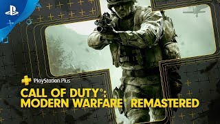 PlayStation Plus Free PS4 Games Lineup March 2019  Call of Duty Modern Warfare Remastered  PS4 [upl. by Clementia394]