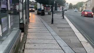 A early morning walk of Camborne mining town cornwall walkthrough kernow [upl. by Atekahs139]