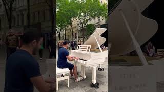 Tango to Evora piano viral cover publicpiano pianomusic [upl. by Nyrroc]