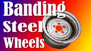 Banding steel wheels [upl. by Idnek]