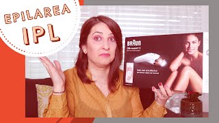 Braun Silk Expert 5 IPL review  Epilarea IPL acasa [upl. by Norbie]