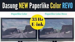 Dasung releases NEW Paperlike Color REVO  September 2024 [upl. by Rachel722]