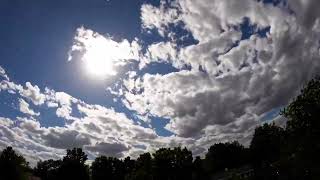 Sunset Time Lapse of Cumulus Clouds and Maybe Some Cirrostratus at the End  Correct me if Im Wrong [upl. by Alag514]