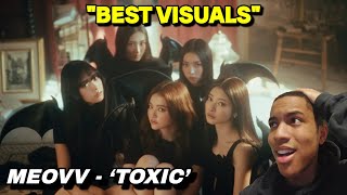 MEOVV  ‘TOXIC’ MV  REACTION AMAZING VOCALS [upl. by Donalt552]