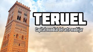 TERUEL 🇪🇦 La ciudad del Mudéjar y del amor ❤️ Tour por la ciudad 🌇 Aragón [upl. by Jew759]