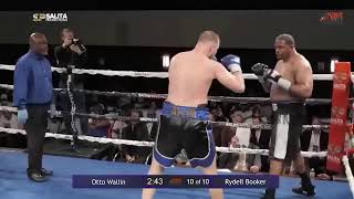 OTTO WALLIN VS RYDELL BOOKER FULL FIGHT [upl. by Aileve]