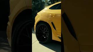 Bumblebee SUV Widebody URUS x Straight Pipe urus novitec widebody [upl. by Yenahs]