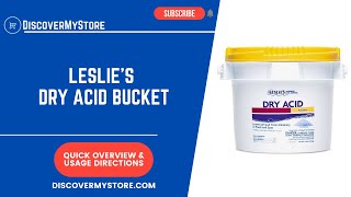 How to use Dry Acid Bucket [upl. by Eikram258]