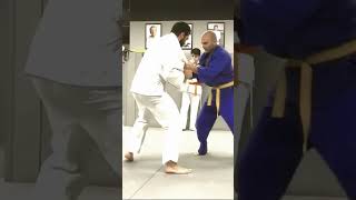 Sasae Tsurikomi Ashi during Randori  JUDO🥋 [upl. by Hazem]