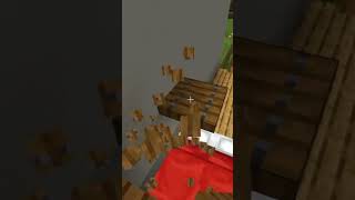 Minecraft bunk bedminecraft minecraftbuildingtutorial shorts [upl. by Quartet]