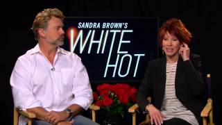 John Schneider and Sandra Brown talk about Lifetime movie White Hot [upl. by Ahsinnor]