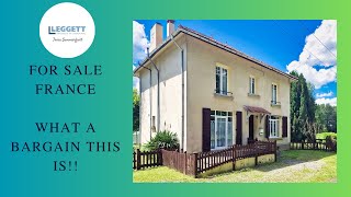 Renovated 4 bed village house for sale in France with Leggett ImmobilierBargain [upl. by Kelvin]