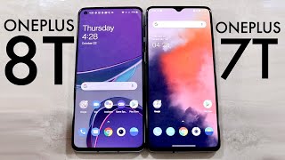 OnePlus 8T Vs OnePlus 7T Comparison Review [upl. by Eliath]