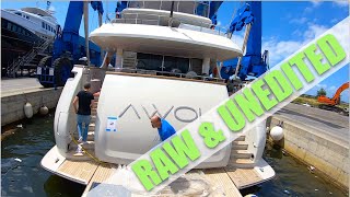 BOARDING A SUPER YACHT THROUGH THE EYES OF THE CAPTAIN Captains Vlog 145 [upl. by Pul]