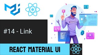 Link Component In React Material UI [upl. by Ettennig]