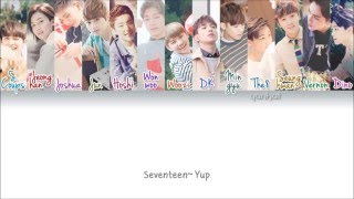 SEVENTEEN 세븐틴  Pretty U 예쁘다 Color Coded HanRomEng Lyrics  by Yankat [upl. by Normie]