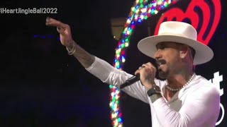 Backstreet Boys  Last Christmas Live at iHeartRadio Jingle Ball 2022 [upl. by Pohsib]