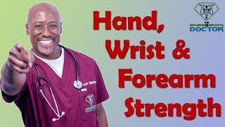 Hand Wrist amp Forearm Strengthening Exercises [upl. by Yecad870]