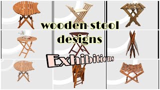 Innovative Folding Wooden Stool Designs  Easy DIY Projects 🪑🚪🔨 DIY wooden stool Wooden stool [upl. by Llehsem739]