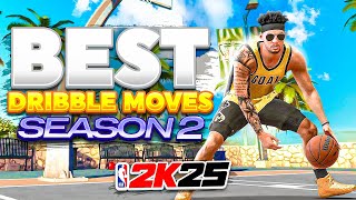 BEST DRIBBLE MOVES on NBA 2K25 SEASON 2  DRIBBLE TUTORIAL amp BEST SETTINGS NBA2K25 [upl. by Durrace]