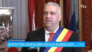 Beiktatták hivatalába Sófalvi Szabolcsot – Erdélyi Magyar Televízió [upl. by Notgnilliw]