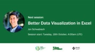 29 JON SCHWABISCH Better Data Visualization in Excel [upl. by Anelav]