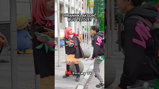 CEWE KOREA NGEGAS Prank Klakson Bus Telolet shorts basuri [upl. by Alcot]