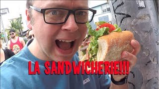 Sandwich as big as your head La Sandwicherie Miami Beach [upl. by Douville]