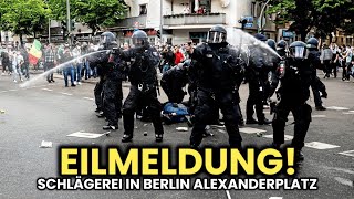 Großeinsatz￼ am Alexanderplatz 😱🔥 Eskalation in Berlin [upl. by Polk]