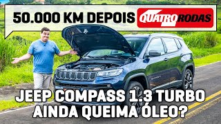 Jeep Compass 13 turbo motor ainda está baixando óleo Os defeitos após 50000 km  Longa Duração [upl. by Ettennig656]