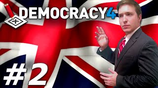 Democracy 4 Early Access  Syndicalist Britain  Part 2 [upl. by Dorej]