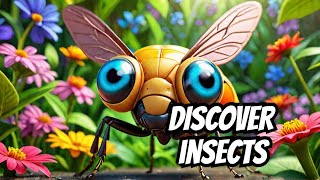 DISCOVER AMAZING INSECTS FOR KIDS [upl. by Gilmour]