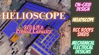 HelioScope Tutorial  PV System Design Using Helioscope  HelioScope Webinar Training solarsystem [upl. by Elrak]