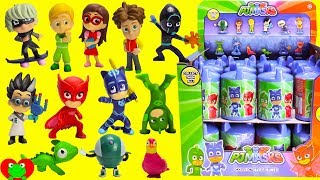 Genie Opens PJ Masks Headquarters Capsule Surprises [upl. by Bink]