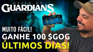 Como GANHAR 100 TOKENS GOG no NOVO EVENTO CORRE são os ÚLTIMOS DIAS Guild of Guardians 087 [upl. by Ykroc]