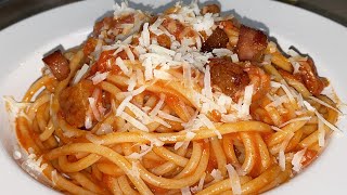 SPAGHETTI ALLAMATRICIANA [upl. by Tsugua]