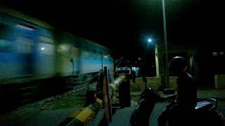 Night Furious Action 12005 Kalka Shatabdi [upl. by Nannahs]