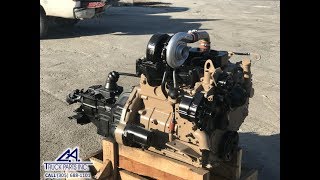 Cummins 4BT 39L Diesel Engine 105 HP Rotary VE Pump WALK AROUND Serial  60103806  CA TRUCK PARTS [upl. by Huoh616]