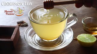 Cinnamon tea recipe  Lemon honey cinnamon tea  Weight loss recipes [upl. by Greeley528]