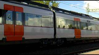 Rodalies de Catalunya R8  Rodalies amb destinació a Martorell per St Cugat V [upl. by Annoda]