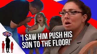 The MOST AGGRESSIVE parents in Supernanny history  Supernanny Compilation [upl. by Vanny157]