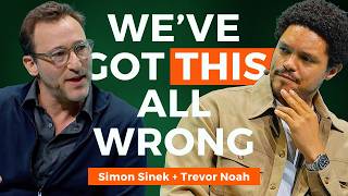 Simon Sinek amp Trevor Noah on Friendship Loneliness Vulnerability and More  Full Conversation [upl. by Dlaregztif]