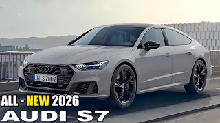 2026 AUDI S7  New Updated RedesignExterior Interior amp Specs [upl. by Alexandros]