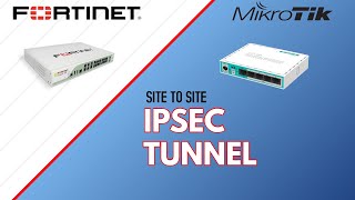 Konfigurasi sitetosite IPsec Tunnel Fortigate ke Mikrotik [upl. by Odlaner]